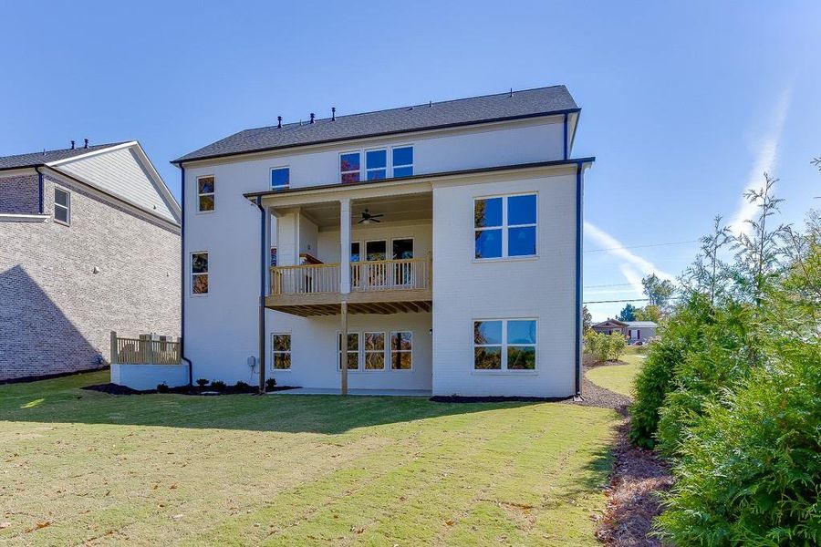 Exterior details and patio area of a home in , Buford (Image 4). Exterior details and patio area of a home in , Buford (Image 4).
