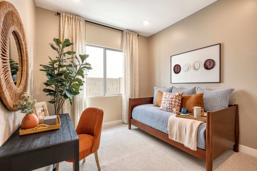 Furnished interior view inside a new home in Soleo, San Tan Valley (Image 11).