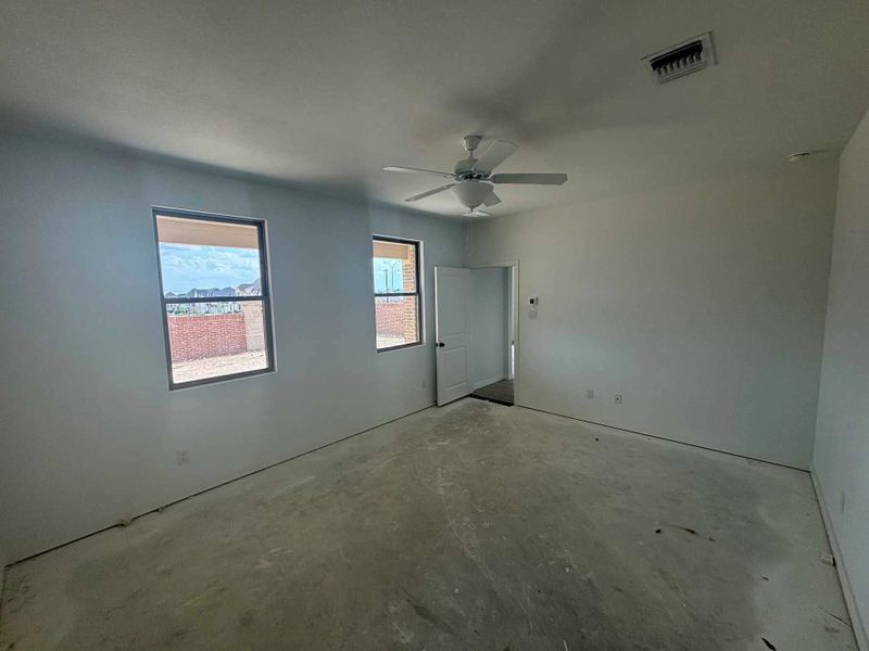 Primary Bedroom Construction Progress