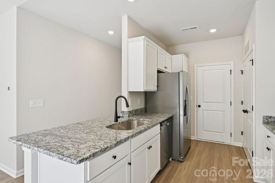 Furnished interior view inside a new home in Willow Estates, Shelby (Image 11).