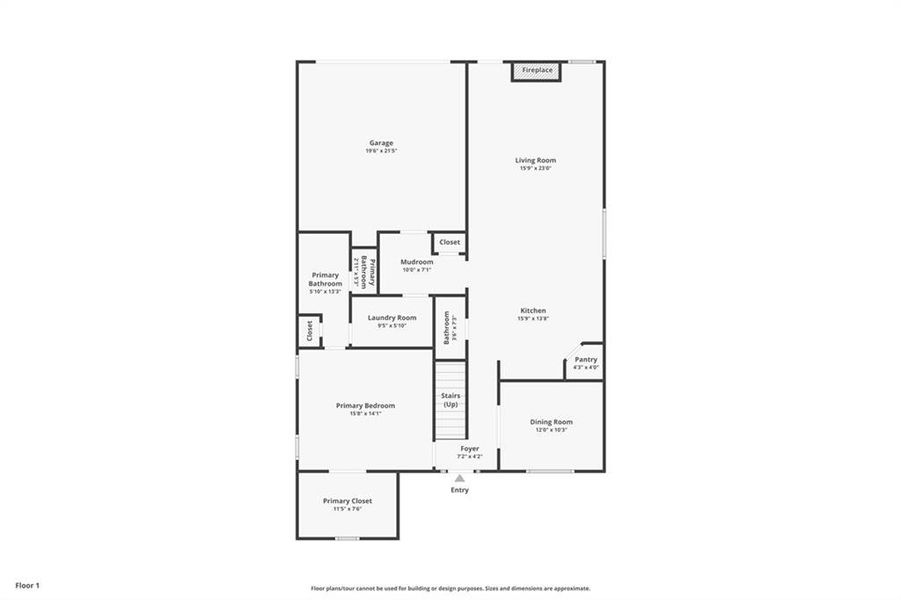 2D floor plan layout of this home in , Cartersville, GA (Image 3). 2D floor plan layout of this home in , Cartersville, GA (Image 3).