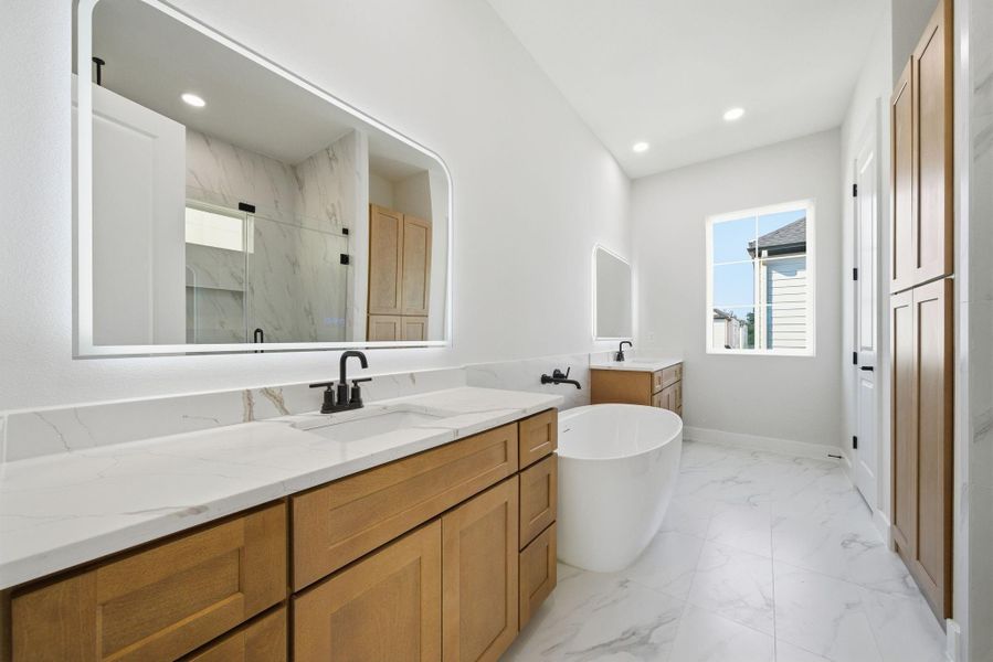 Furnished interior view inside a new home in , Houston (Image 7). Furnished interior view inside a new home in , Houston (Image 7).