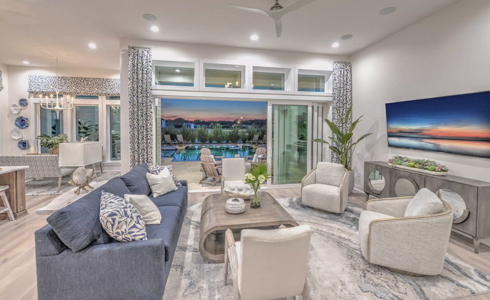 Furnished interior view inside a new home in Oakmont, Gainesville (Image 17).