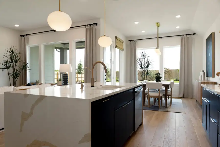 Furnished interior view inside a new home in Lagos Reserve, Manor (Image 28).