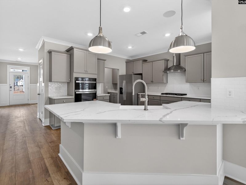 Furnished interior view inside a new home in Collins Cove, Chapin (Image 10).