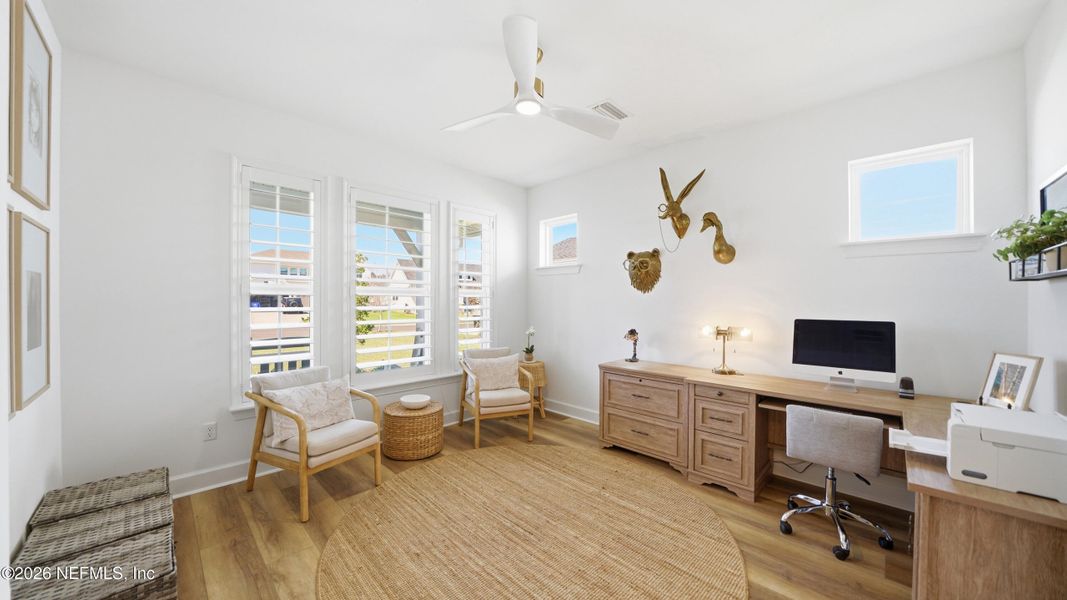 Furnished interior view inside a new home in Shearwater, St. Augustine (Image 12).