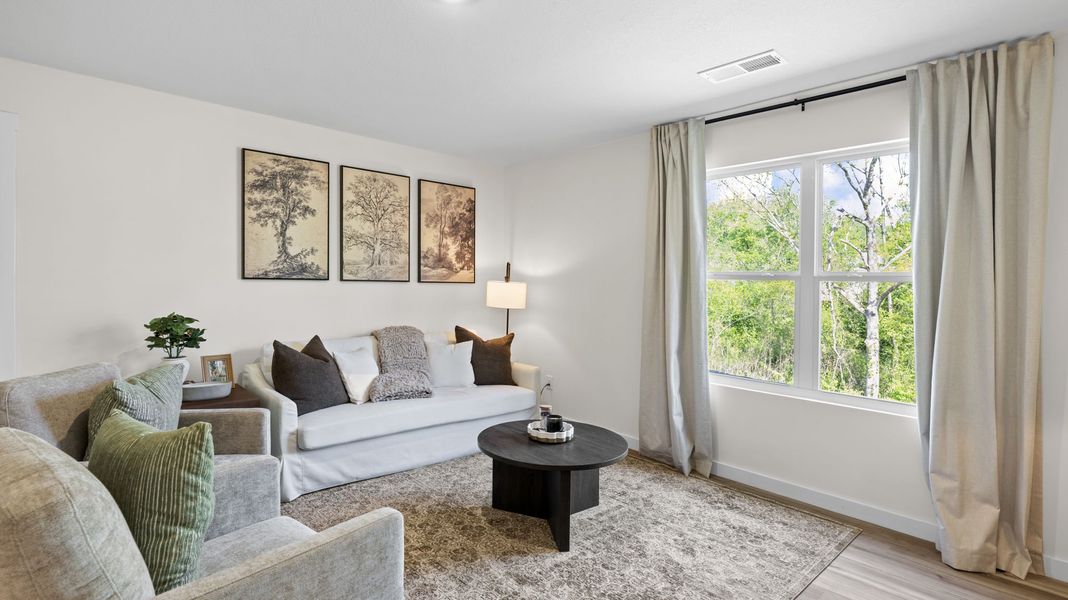Furnished interior view inside a new home in Timber Creek, Rossville (Image 22).