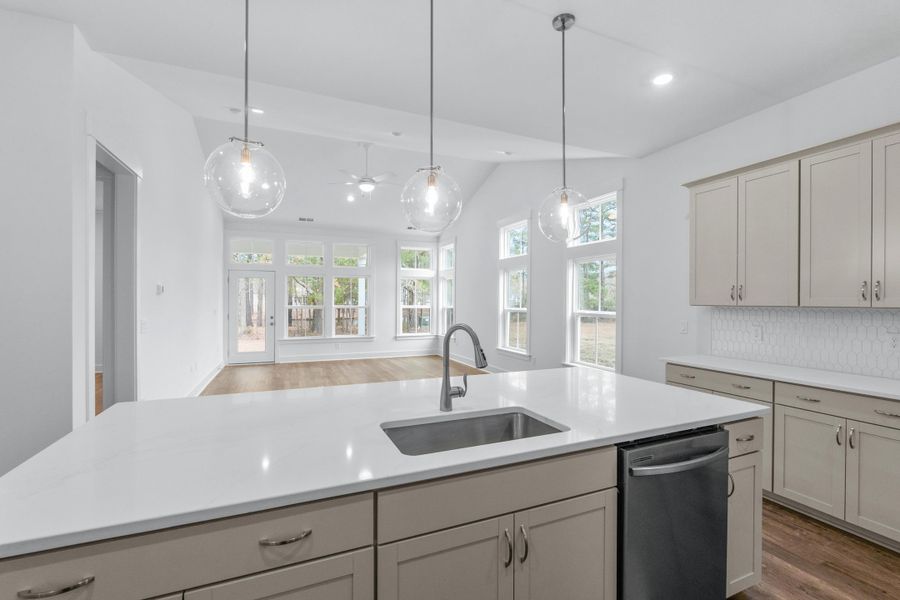 Furnished interior view inside a new home in Long Bay Golf Club, Longs (Image 9).