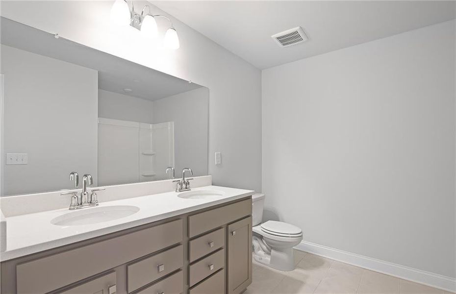 Furnished interior view inside a new home in Anderson Point, McDonough (Image 7).