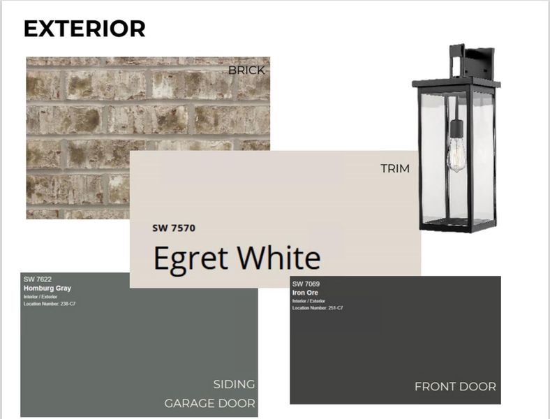 Sample of building materials used in homes in Lockwood, Collierville (Image 4).