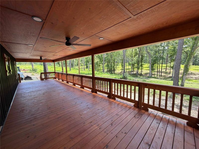 Exterior details and patio area of a home in , Broaddus (Image 21). Exterior details and patio area of a home in , Broaddus (Image 21).