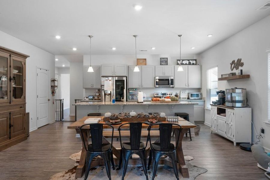 Furnished interior view inside a new home in Sycamore Crest, Calhoun (Image 17).