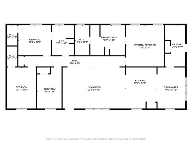View of floor plan / room layout