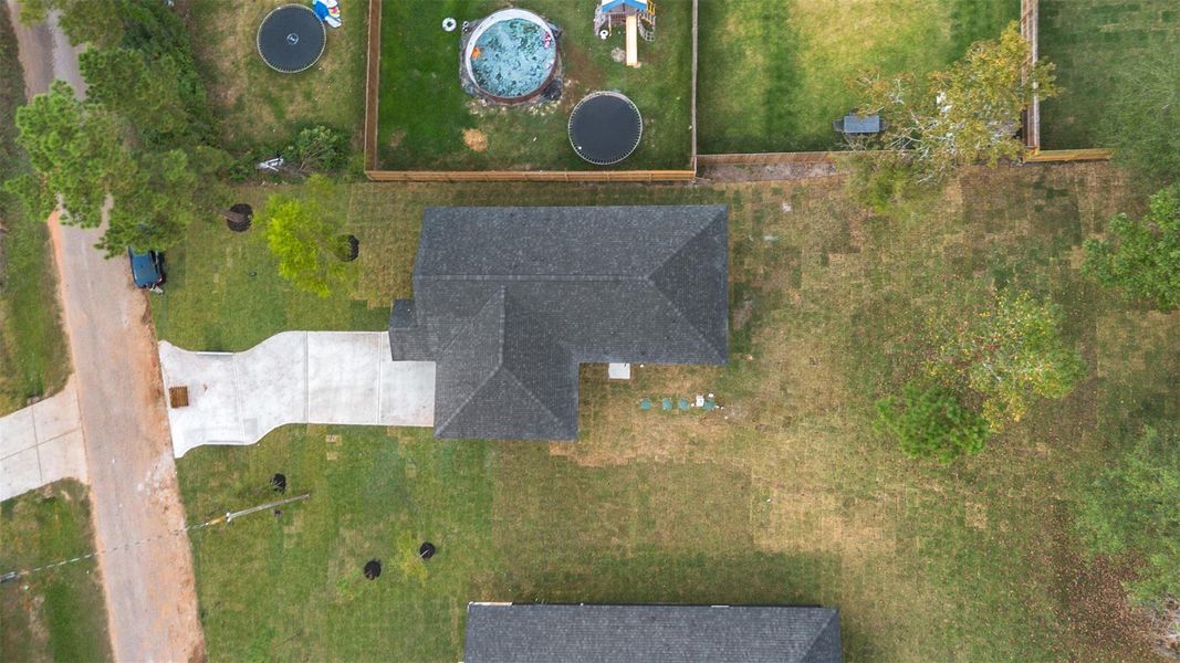 Exterior details and patio area of a home in , Willis (Image 22). Exterior details and patio area of a home in , Willis (Image 22).