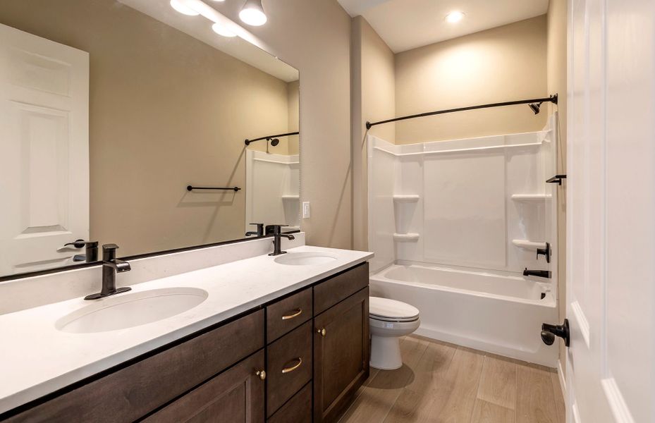 Furnished interior view inside a new home in Vistoso Canyon Estates, Oro Valley (Image 6).