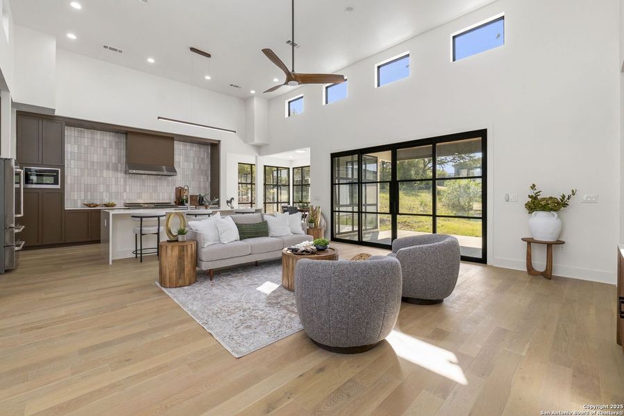 Furnished interior view inside a new home in , San Antonio (Image 9). Furnished interior view inside a new home in , San Antonio (Image 9).