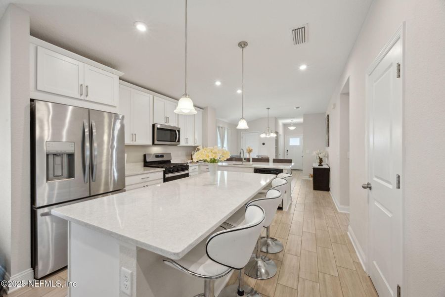 Furnished interior view inside a new home in , Jacksonville (Image 23). Furnished interior view inside a new home in , Jacksonville (Image 23).