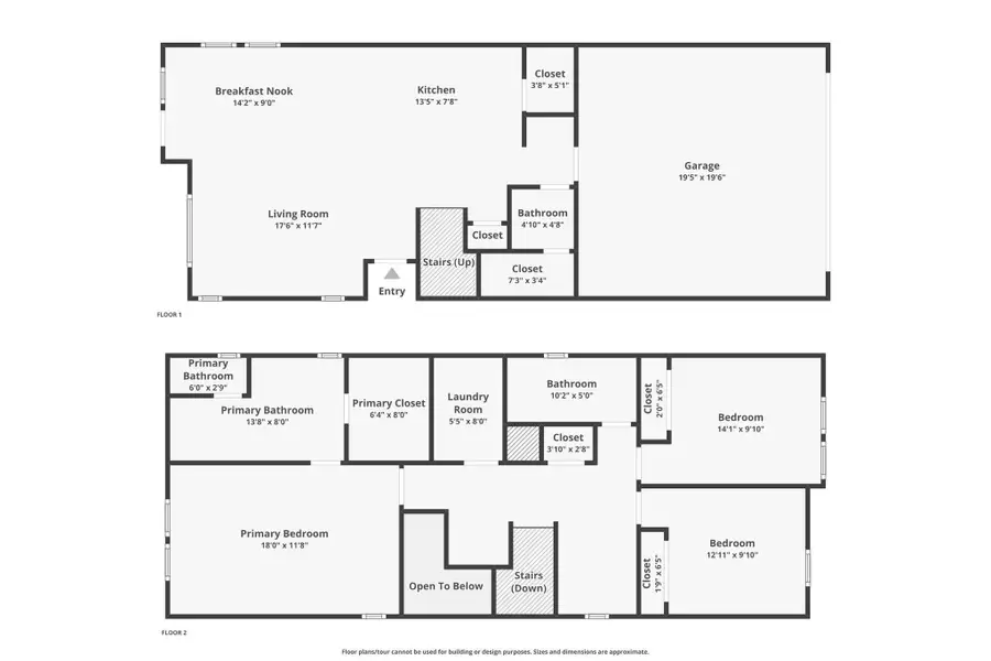 2D floor plan layout of this home in , Houston, TX (Image 5).