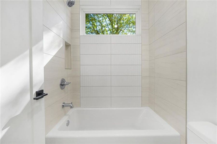 Close-up of interior finishes inside a home in , Atlanta (Image 19).