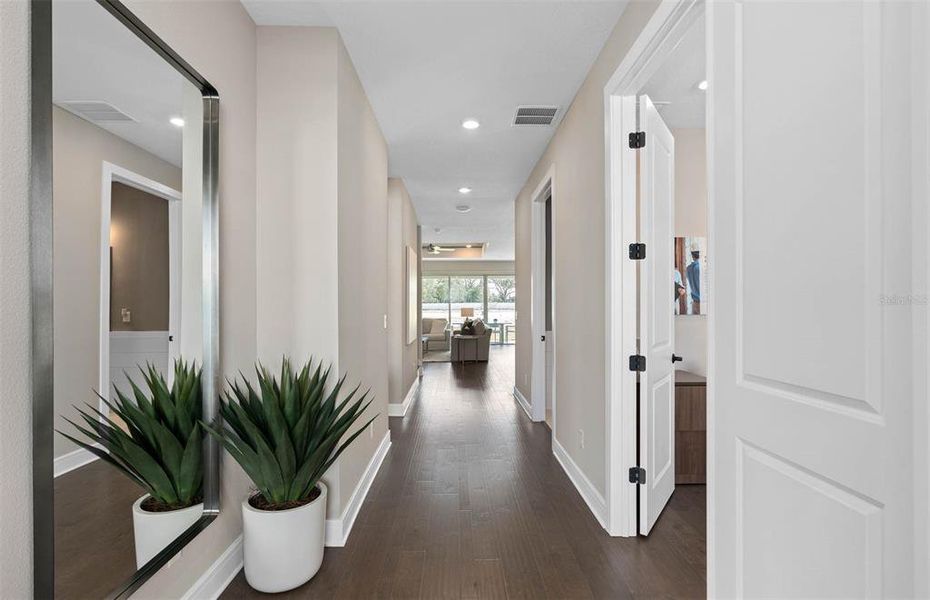 Furnished interior view inside a new home in Willow Ridge, Montverde (Image 4).