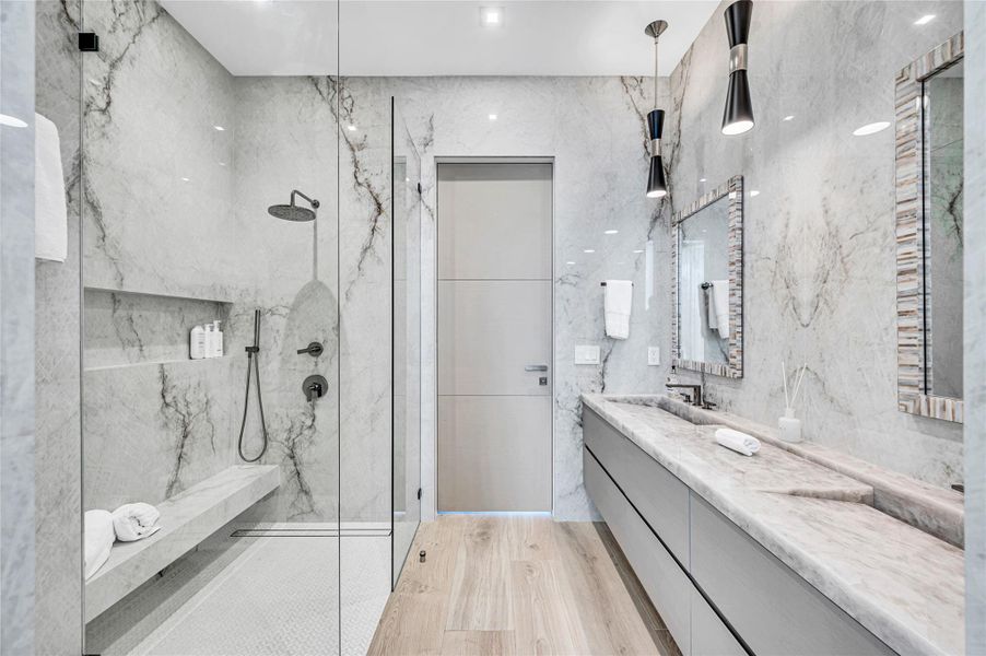 Furnished interior view inside a new home in , Fort Lauderdale (Image 11). Furnished interior view inside a new home in , Fort Lauderdale (Image 11).