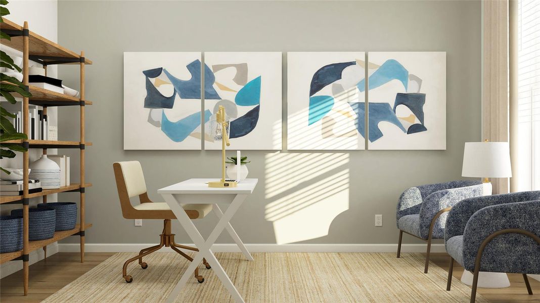 Furnished interior view inside a new home in Anniston, Katy (Image 20). Furnished interior view inside a new home in Anniston, Katy (Image 20).