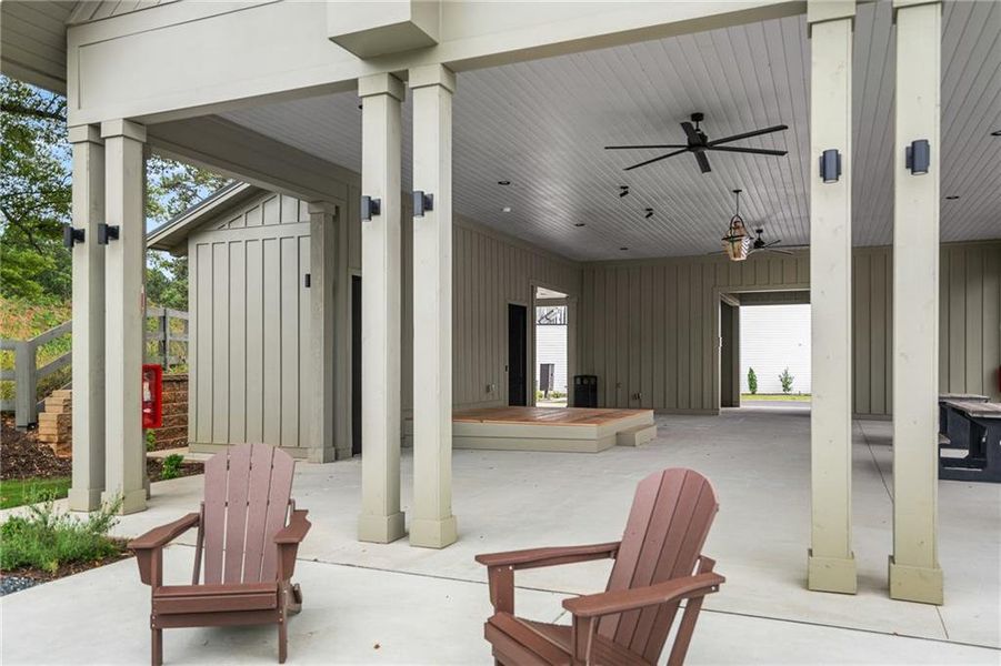 Exterior details and patio area of a home in , Auburn (Image 16).