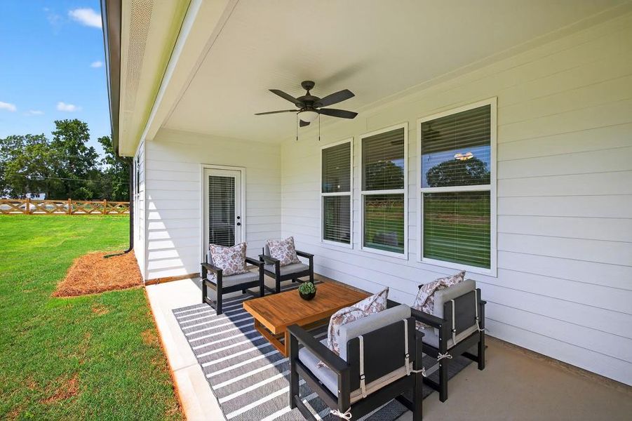 Exterior details and patio area of a home in , Good Hope (Image 27). Exterior details and patio area of a home in , Good Hope (Image 27).