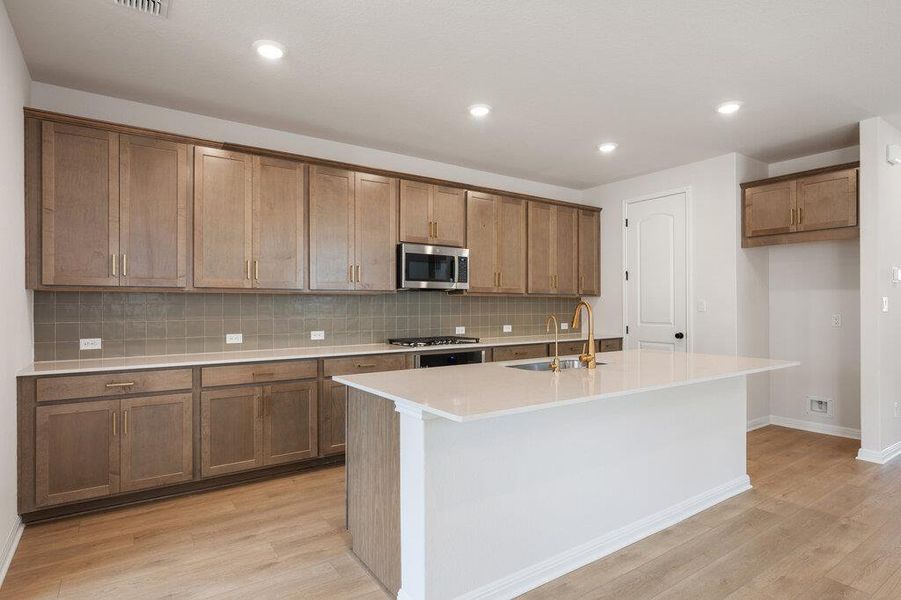 Furnished interior view inside a new home in Cannon Ranch, Dripping Springs (Image 14).