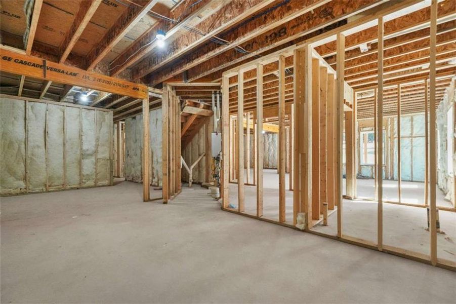 In-progress construction of a new home in , Lawrenceville, GA (Image 42).