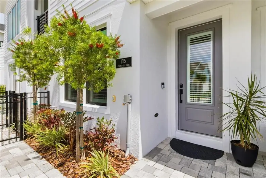 Exterior details and patio area of a home in , Sarasota (Image 26).