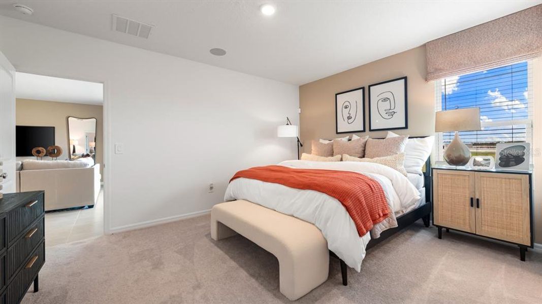 Furnished interior view inside a new home in Firethorn, Parrish (Image 29).