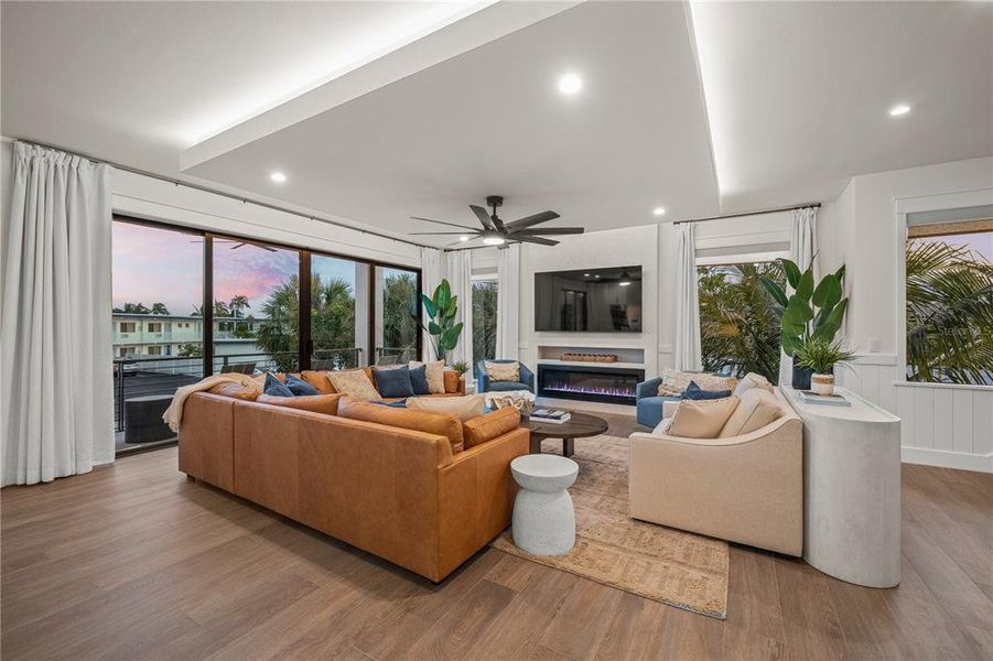 Furnished interior view inside a new home in , Sarasota (Image 14). Furnished interior view inside a new home in , Sarasota (Image 14).