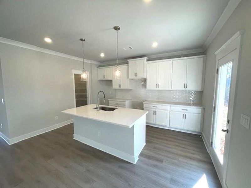 Furnished interior view inside a new home in Ponderosa Farms Estates, Gainesville (Image 9).