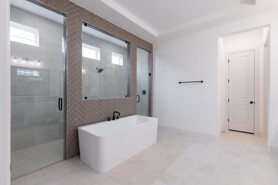 Furnished interior view inside a new home in Wolf Ranch West Bend - 70', Georgetown (Image 8). Furnished interior view inside a new home in Wolf Ranch West Bend - 70', Georgetown (Image 8).