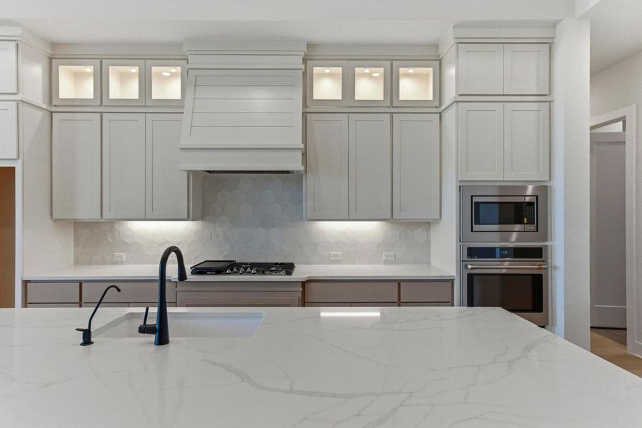 Furnished interior view inside a new home in Parkside On The River, Georgetown (Image 5).