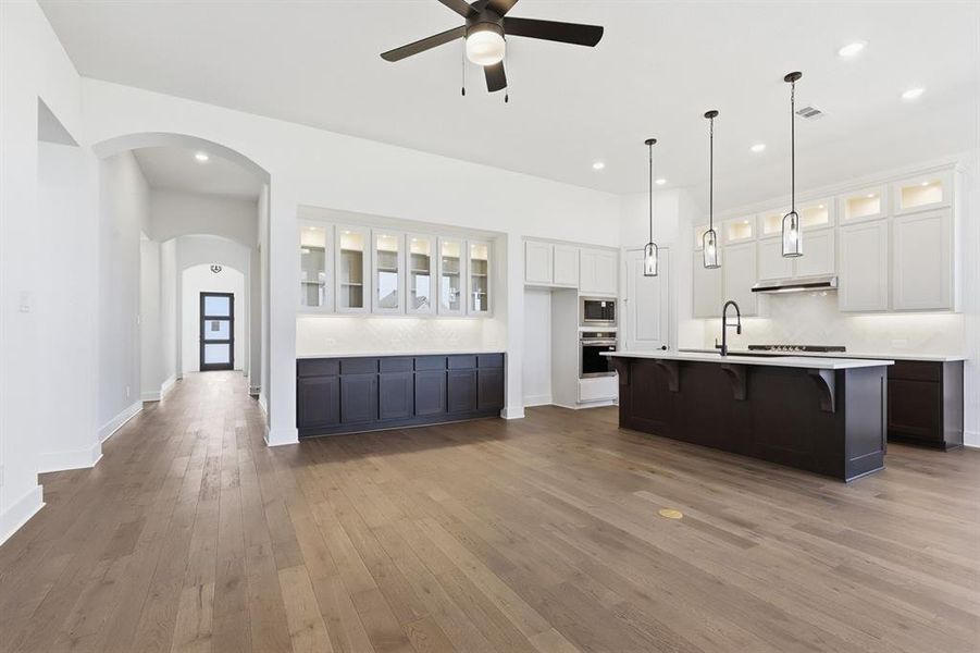 Furnished interior view inside a new home in Tavolo Park, Fort Worth (Image 11). Furnished interior view inside a new home in Tavolo Park, Fort Worth (Image 11).