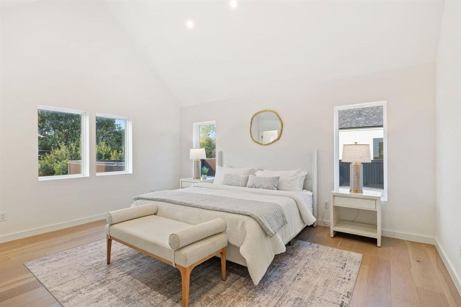 Furnished interior view inside a new home in , Dallas (Image 11).