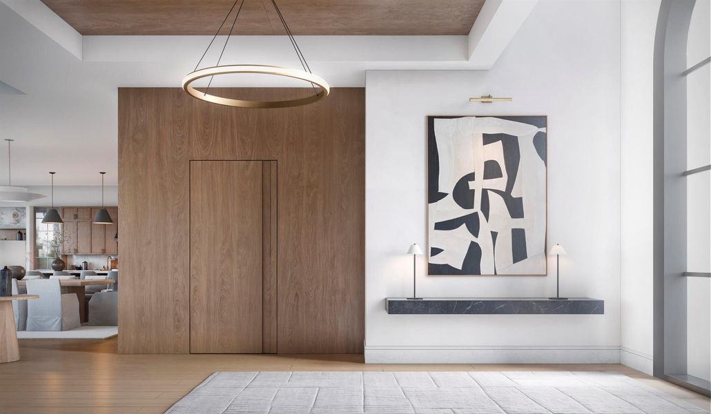 Furnished interior view inside a new home in , Boca Raton (Image 14).