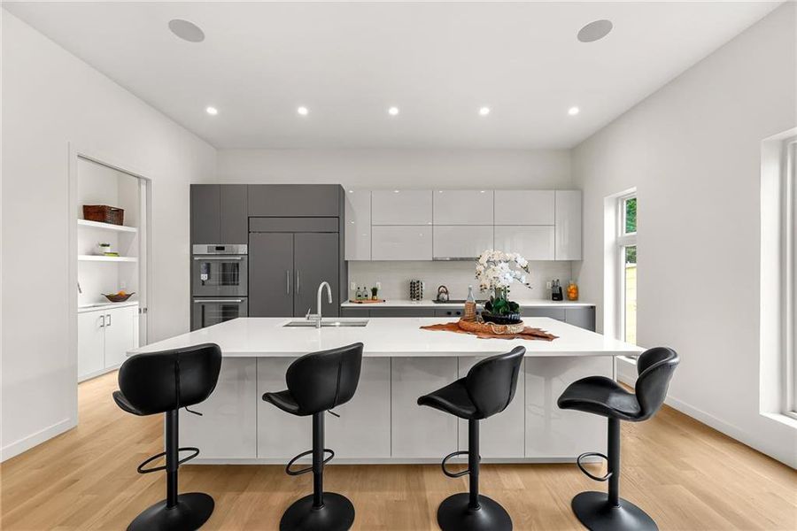 Furnished interior view inside a new home in , Atlanta (Image 45).