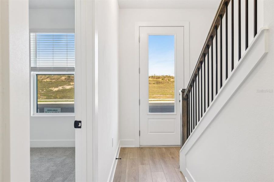 Spacious, unfurnished interior of a new home in Parkview at Hamlin, Winter Garden (Image 17). Spacious, unfurnished interior of a new home in Parkview at Hamlin, Winter Garden (Image 17).