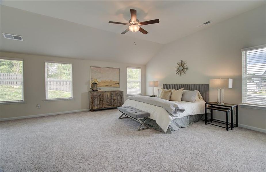 Furnished interior view inside a new home in Alcovy Village, Lawrenceville (Image 35).