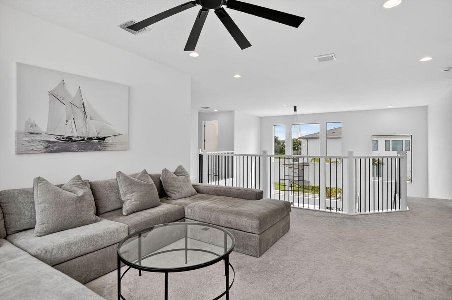 Furnished interior view inside a new home in , Boca Raton (Image 36).
