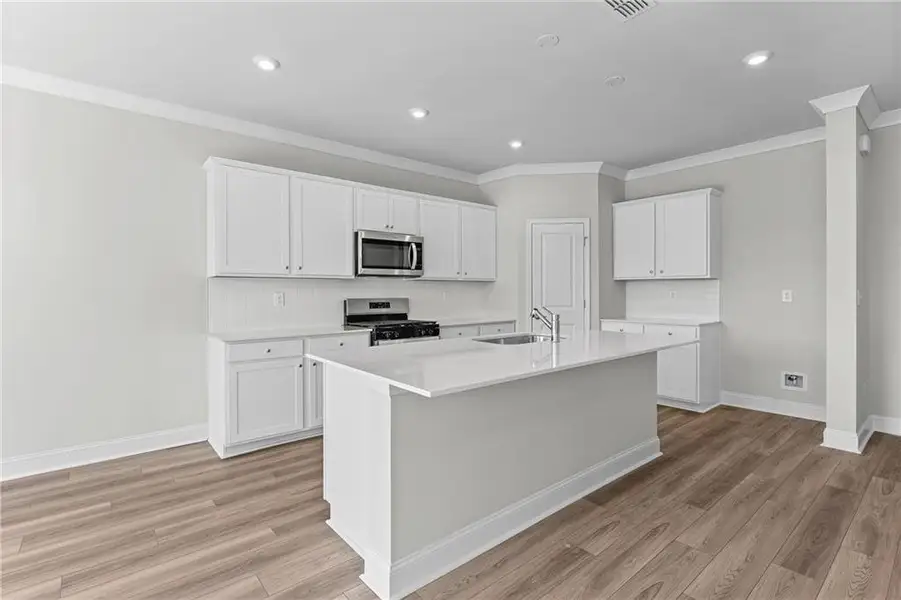 Furnished interior view inside a new home in Overland, Locust Grove (Image 4).