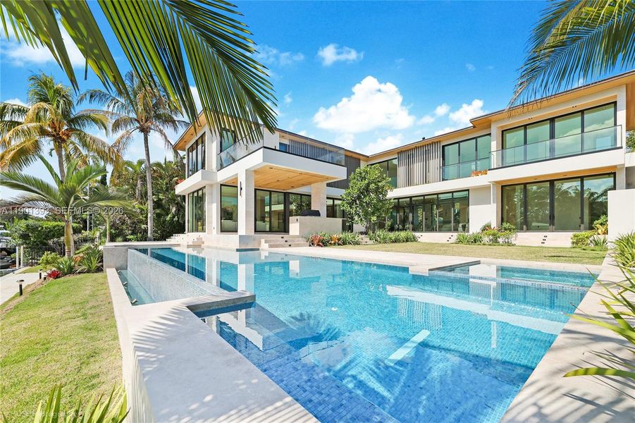 Exterior details and patio area of a home in , Miami (Image 24). Exterior details and patio area of a home in , Miami (Image 24).