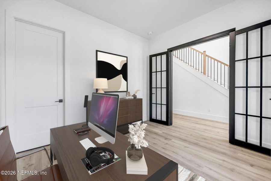 Furnished interior view inside a new home in , St. Augustine (Image 13).