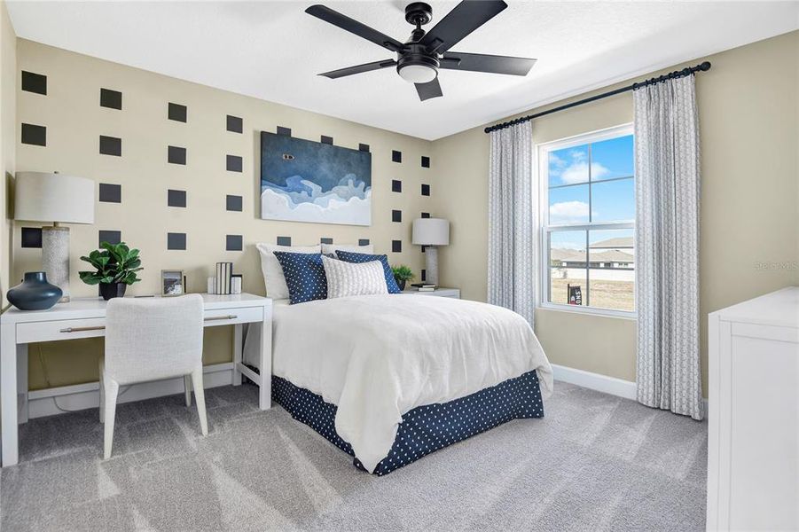 Furnished interior view inside a new home in Seaport Village, Tavares (Image 12).