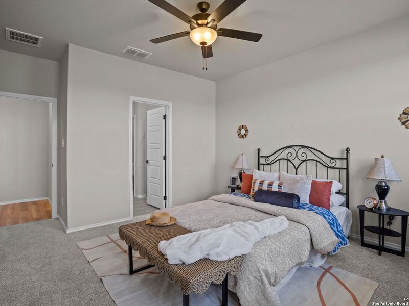 Furnished interior view inside a new home in Horizon Pointe, Converse (Image 14).