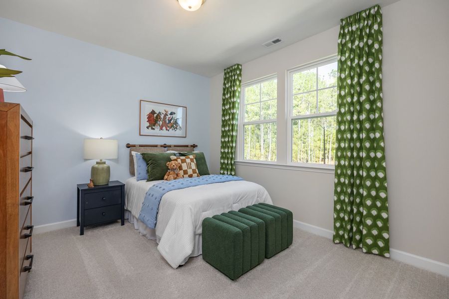 Representative furnished interior of a home built from the The Hickory II A by Davidson Homes LLC in Springvale South, Fuquay Varina (Image 32). Representative furnished interior of a home built from the The Hickory II A by Davidson Homes LLC in Springvale South, Fuquay Varina (Image 32).
