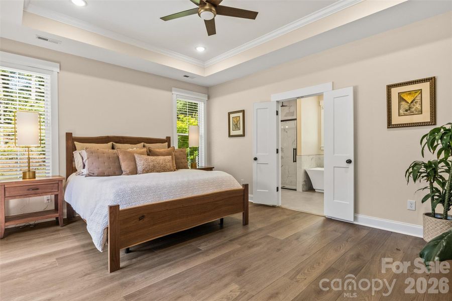 Furnished interior view inside a new home in , Denver (Image 39).